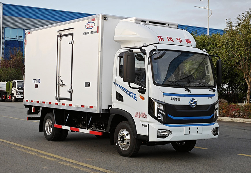 東風華神4.2米HV3E尊悅純電動冷藏車/冷鏈運輸車